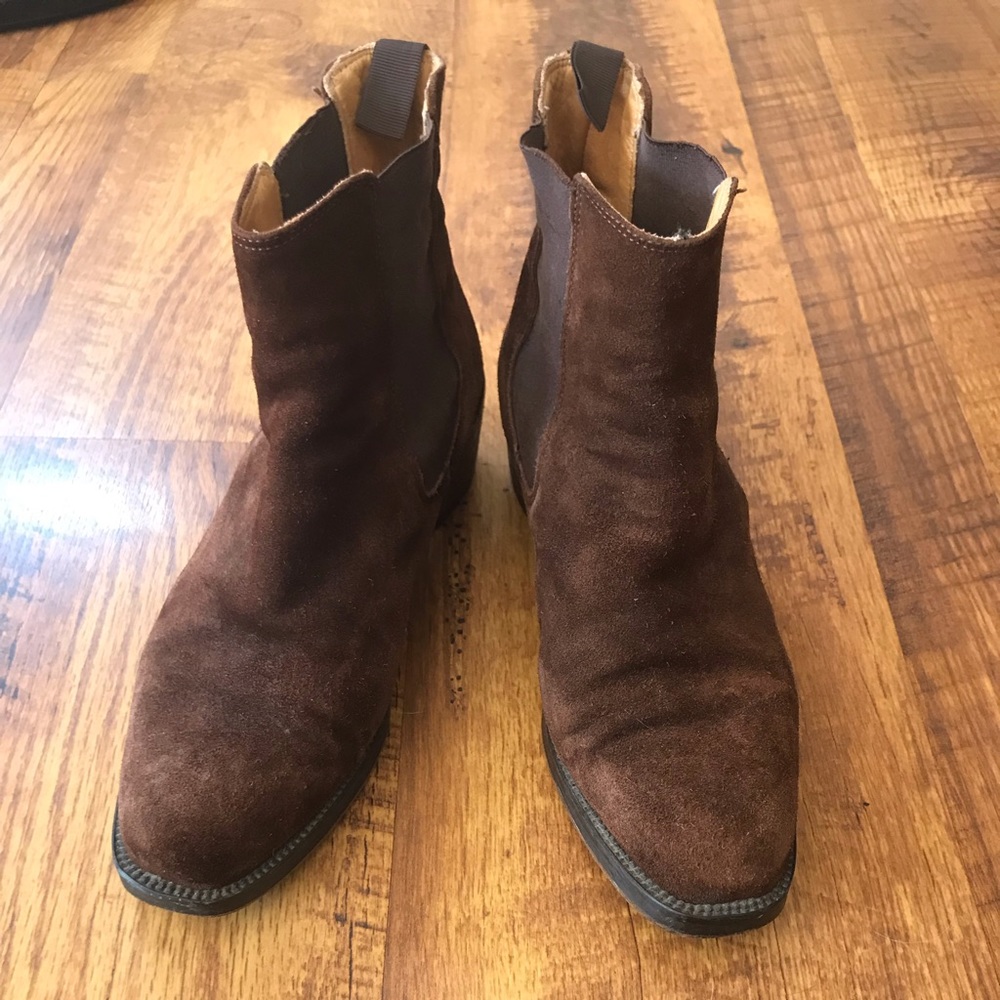 Vintage leather boots